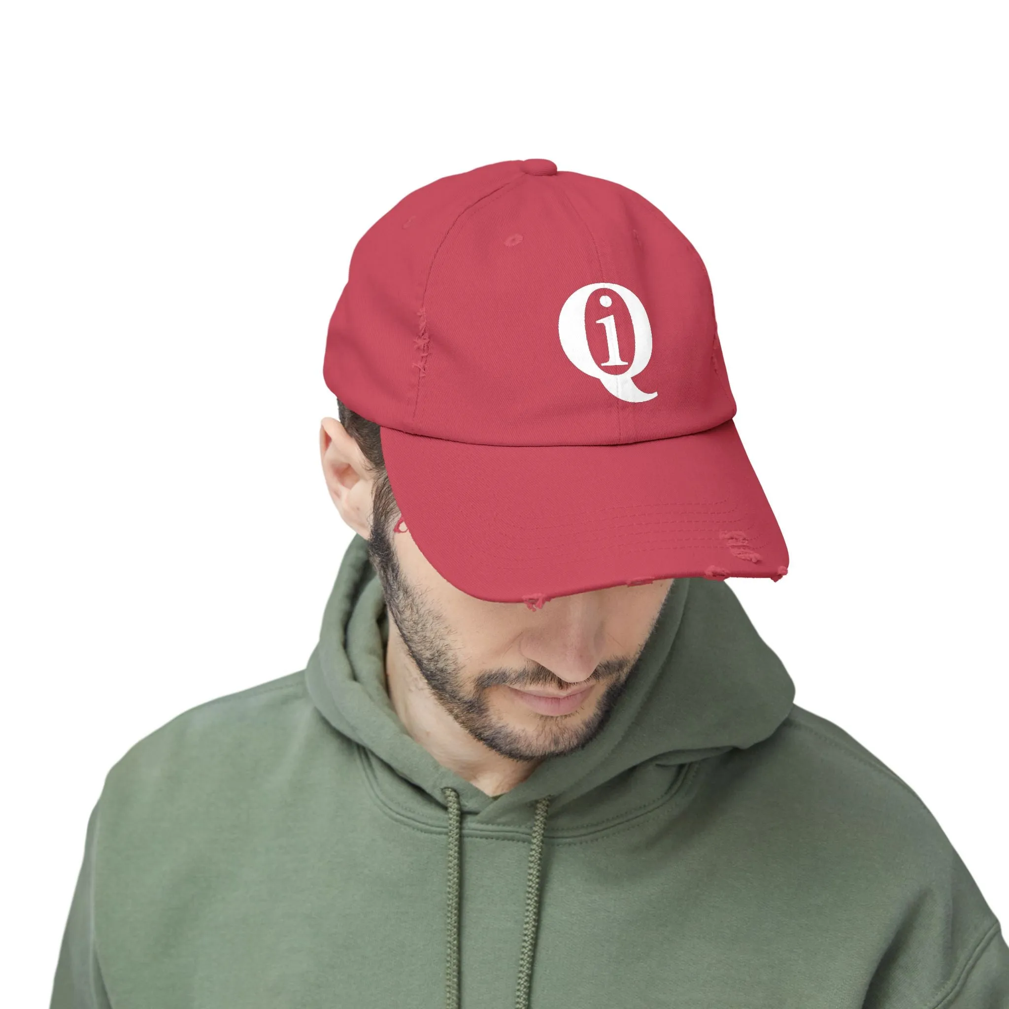 IQ Fashion | Unisex Distressed Cap