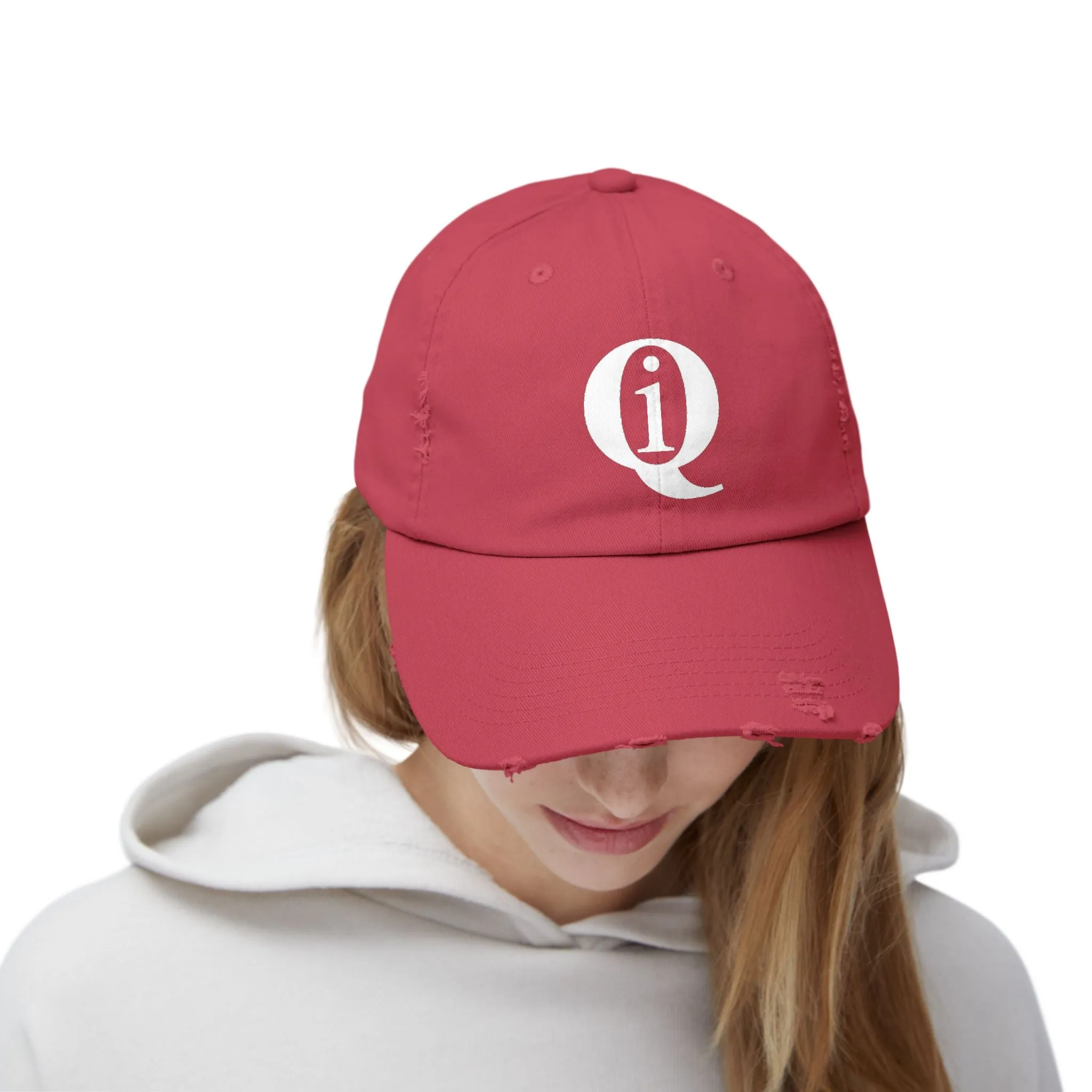 IQ Fashion | Unisex Distressed Cap