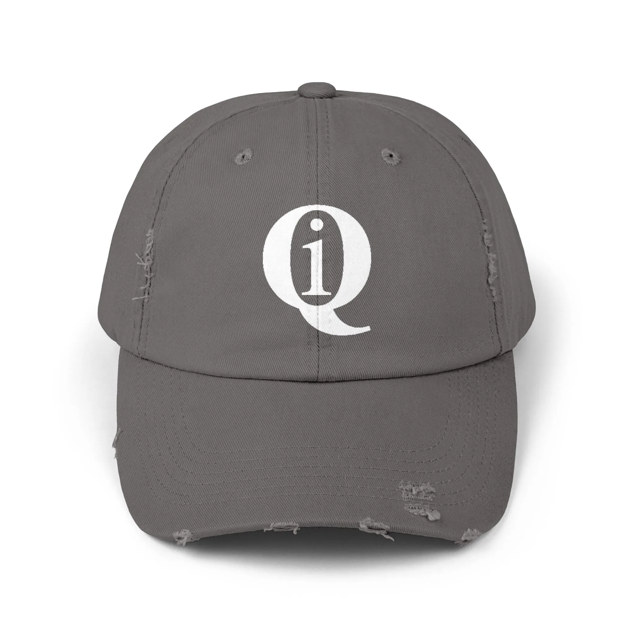 IQ Fashion | Unisex Distressed Cap
