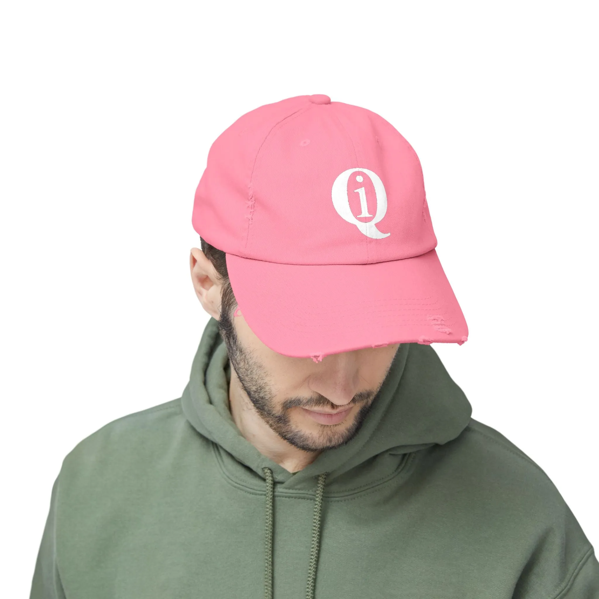 IQ Fashion | Unisex Distressed Cap
