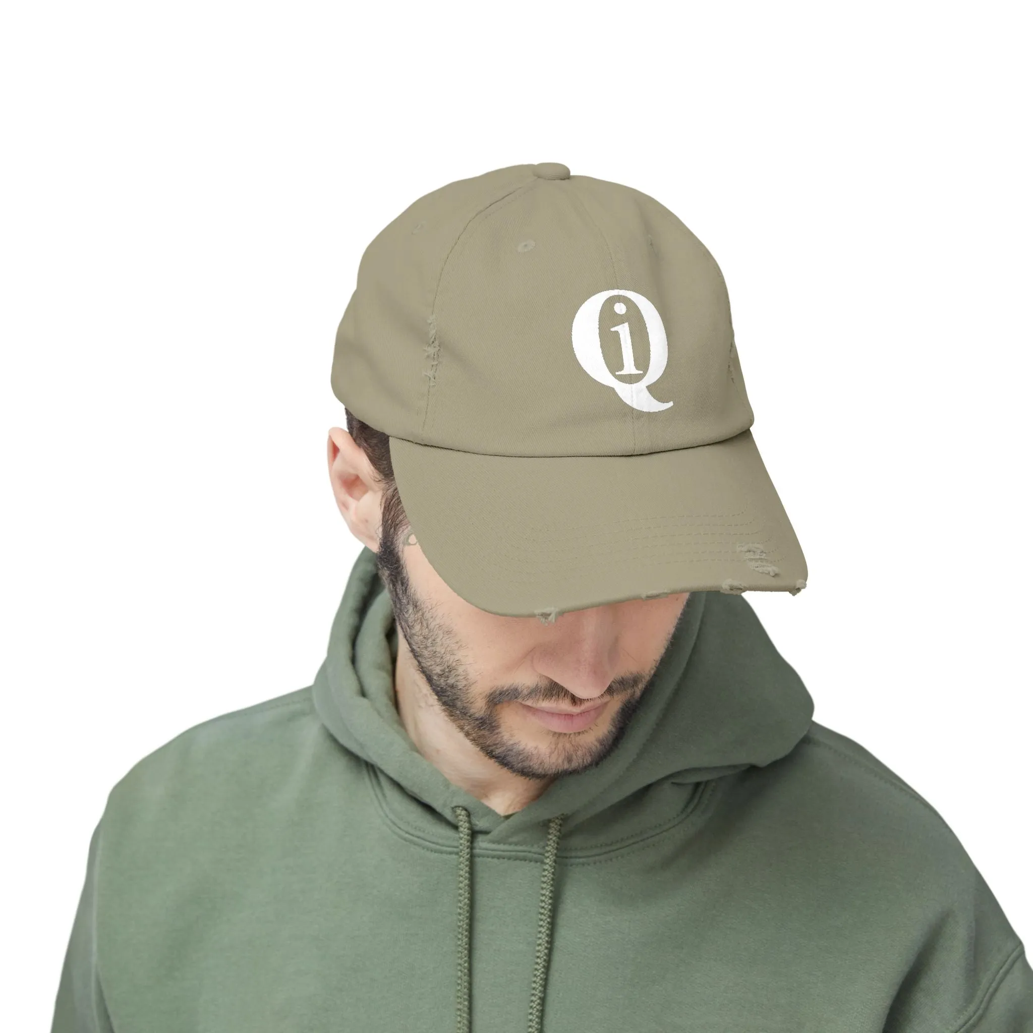 IQ Fashion | Unisex Distressed Cap