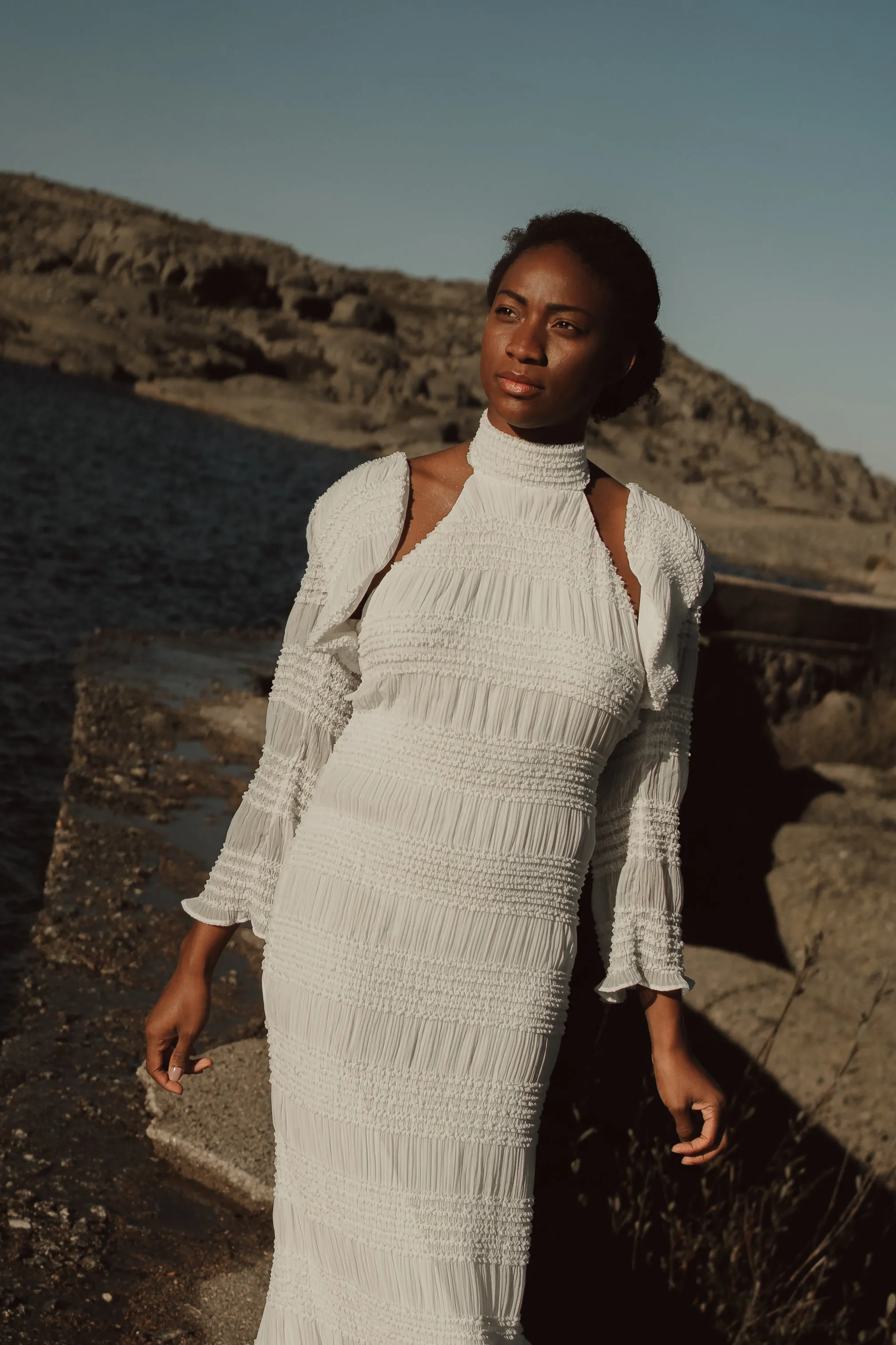 ISABELLA DRESS WHITE