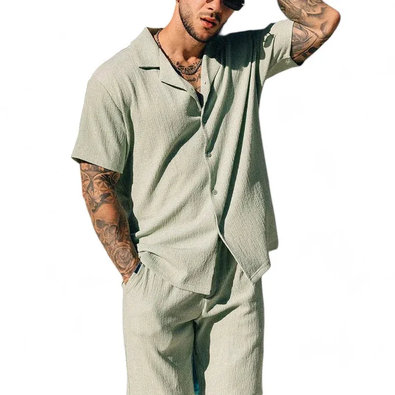 Italian Linen Casual Set