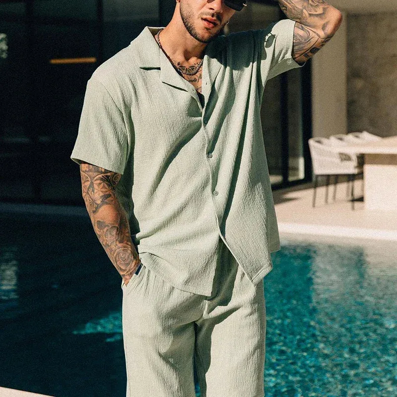 Italian Linen Casual Set