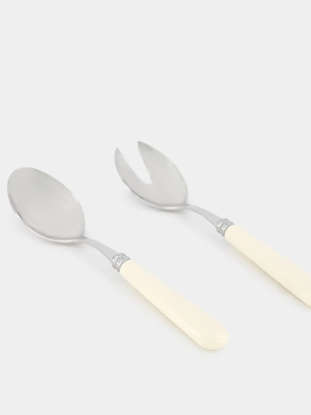 Ivory Helios Salad Server Set