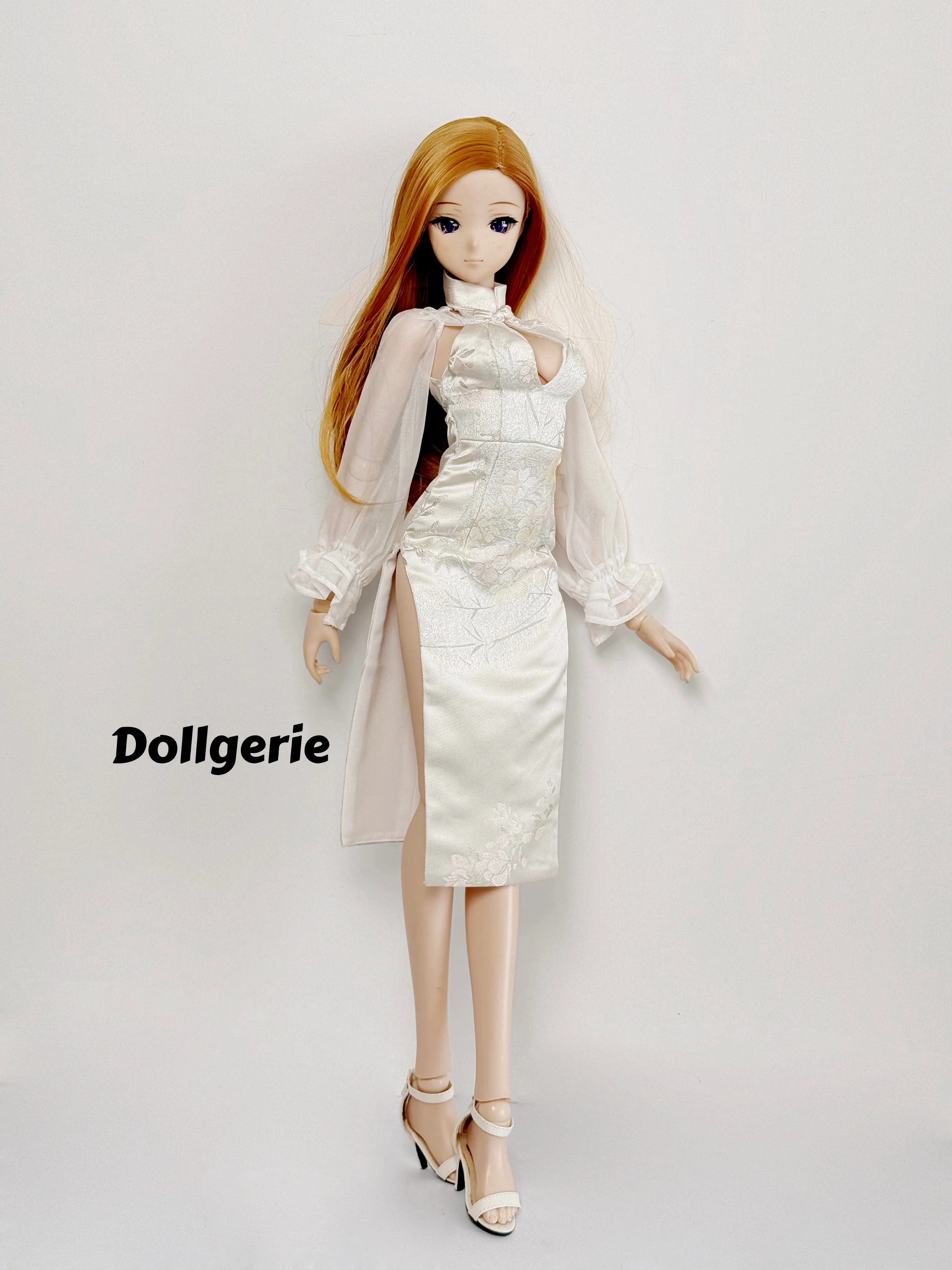 Ivory Whisper QiPao made for SmartDoll / DD