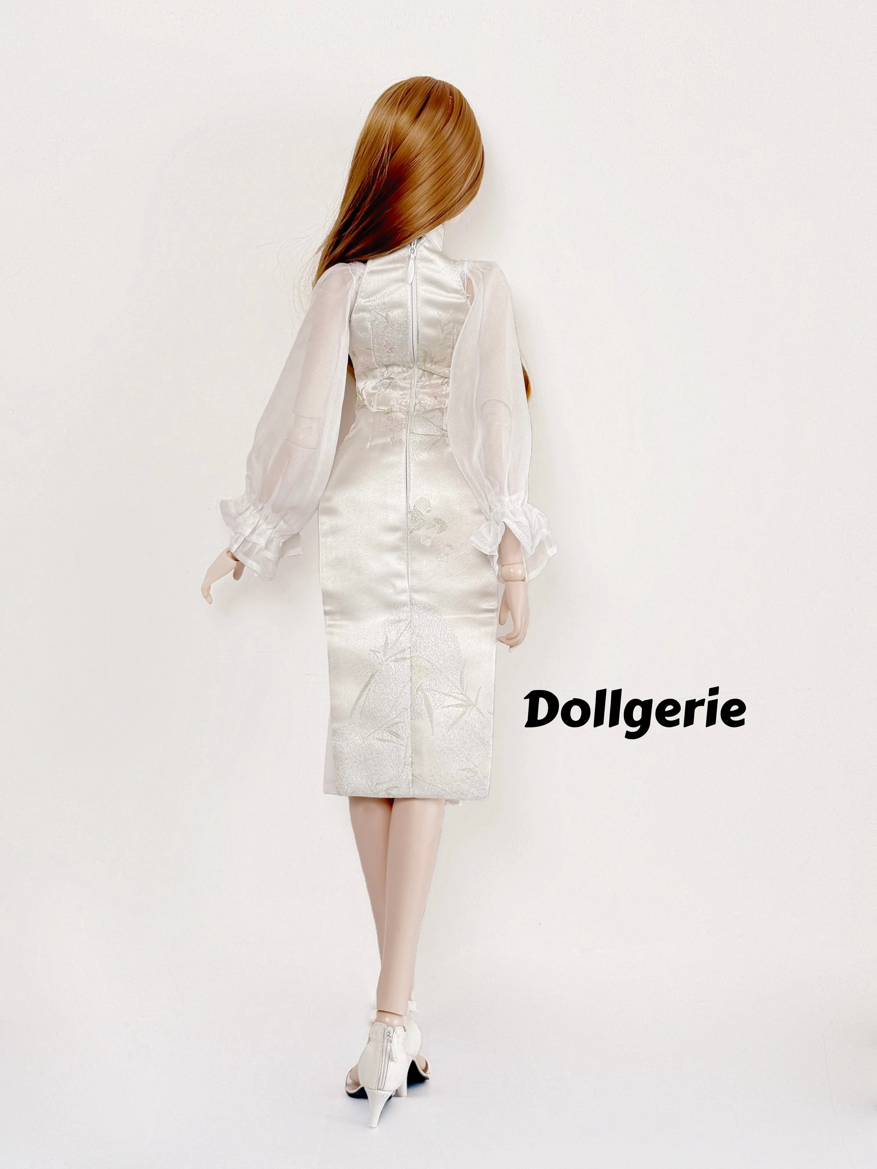 Ivory Whisper QiPao made for SmartDoll / DD