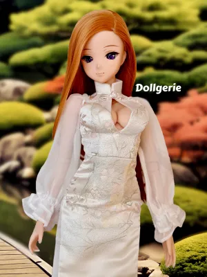 Ivory Whisper QiPao made for SmartDoll / DD