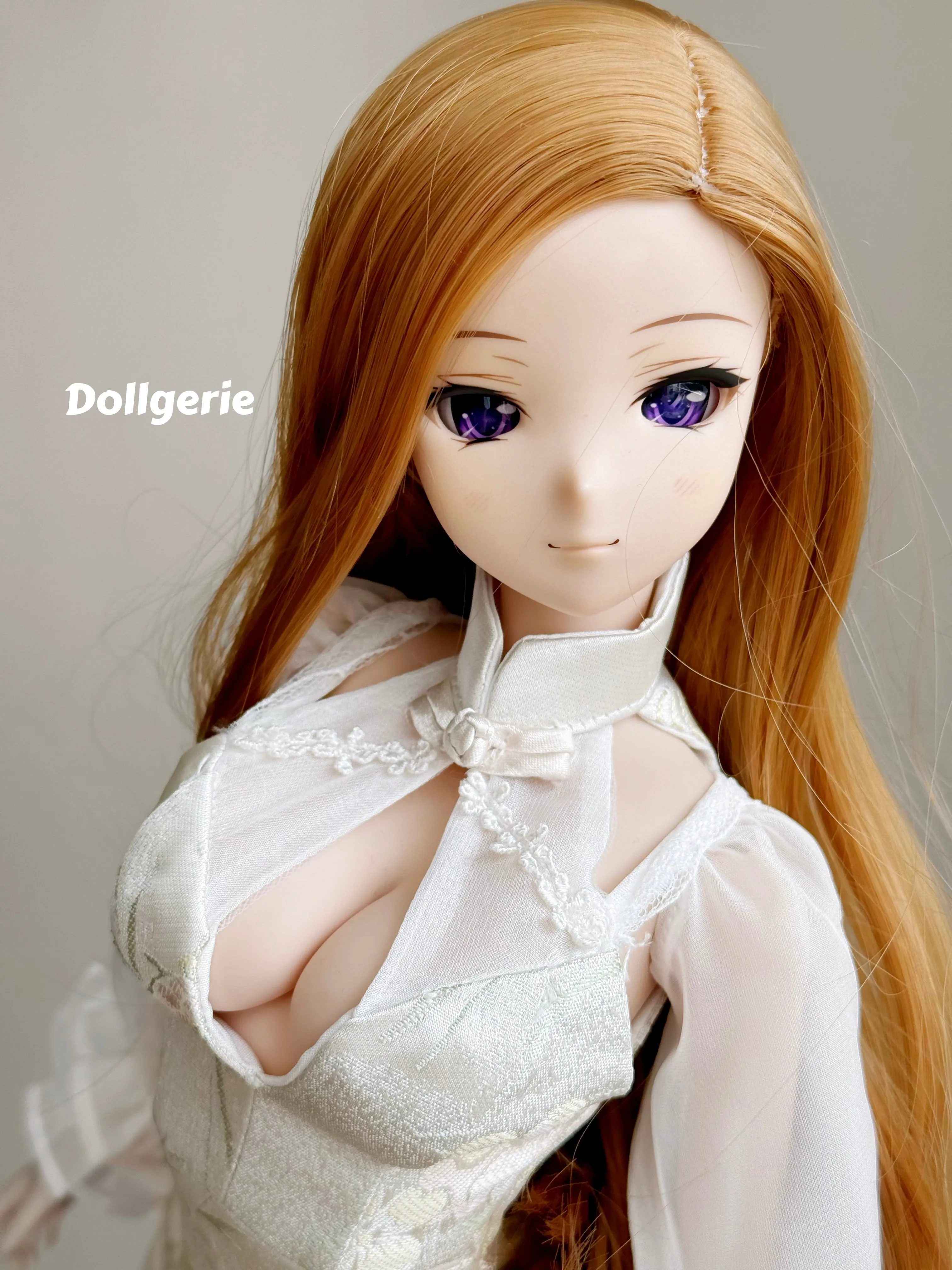 Ivory Whisper QiPao made for SmartDoll / DD