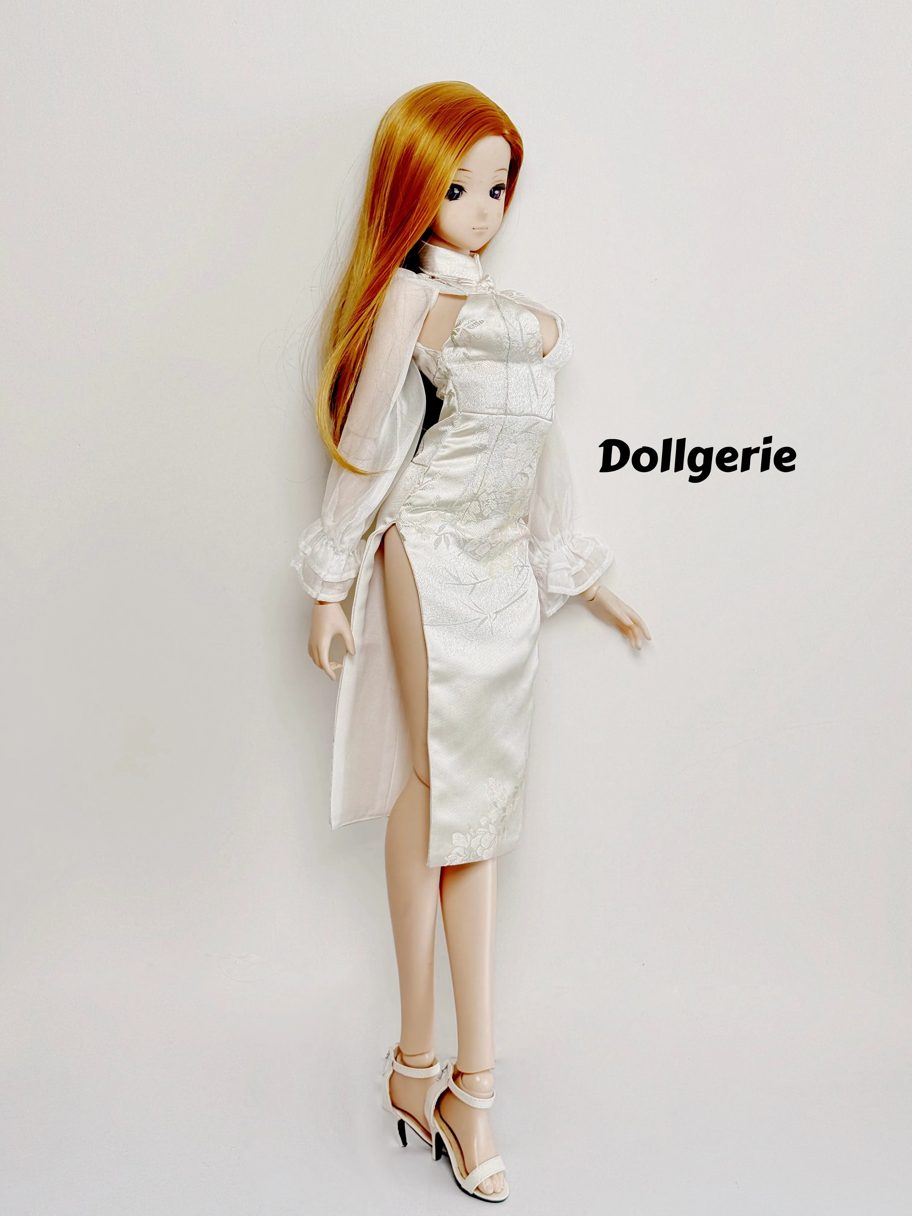Ivory Whisper QiPao made for SmartDoll / DD