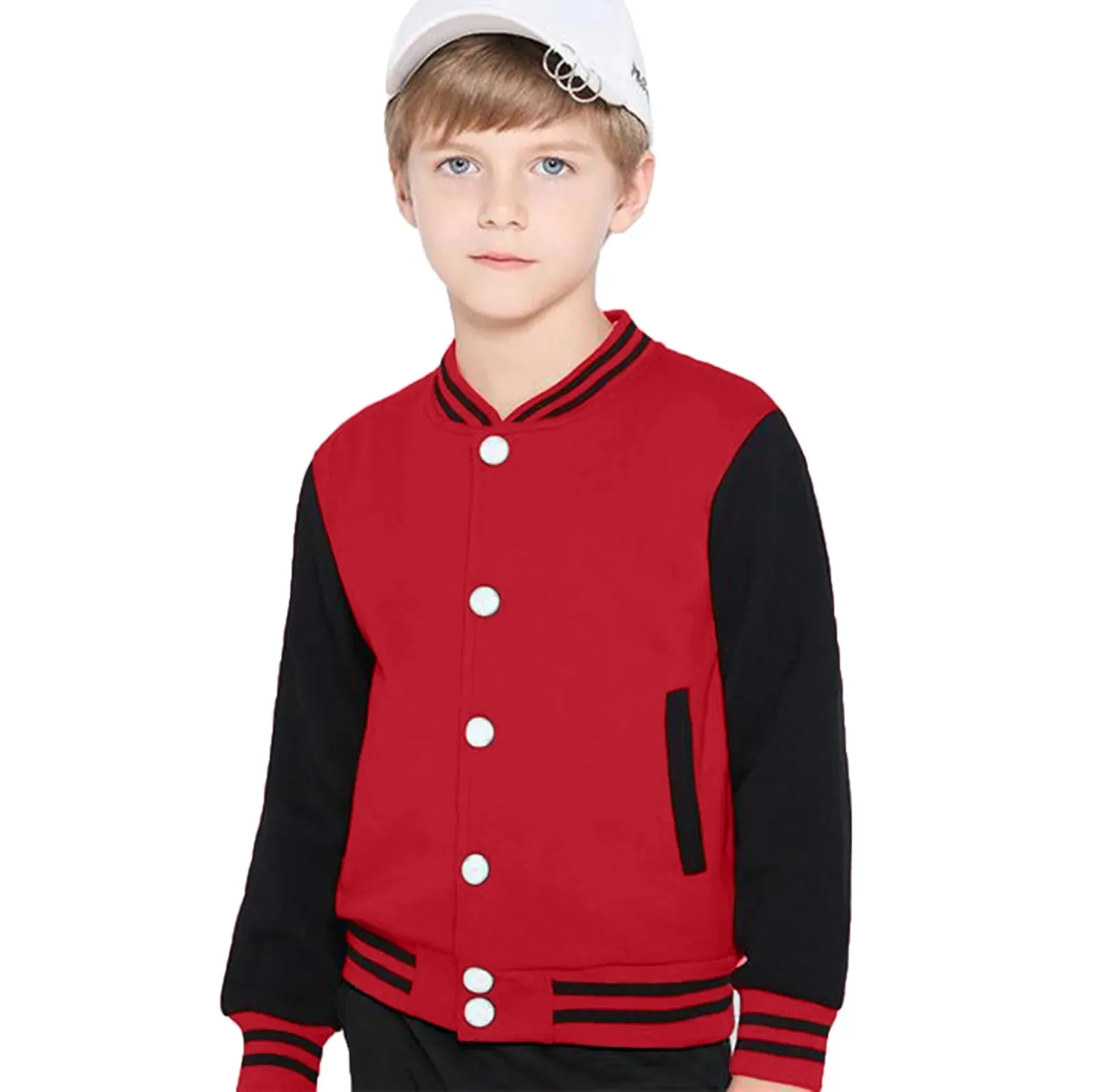 Jacket Baseball Suit Tops Clothes for Teen Coats Cotton Jacket Children's Bomber Kids Jackets Girls and Boys