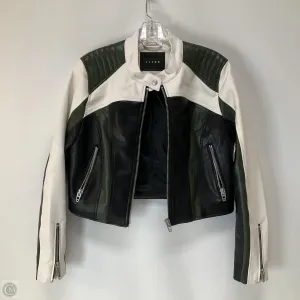 Jacket Moto By Blanknyc In Black & Cream, Size: M