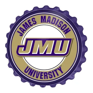 James Madison Dukes: Bottle Cap Wall Sign