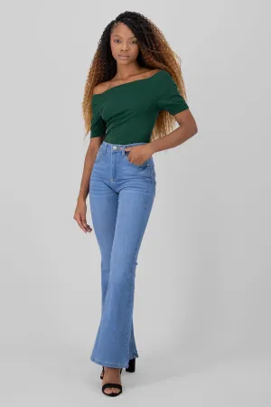 Jeans flare básicos