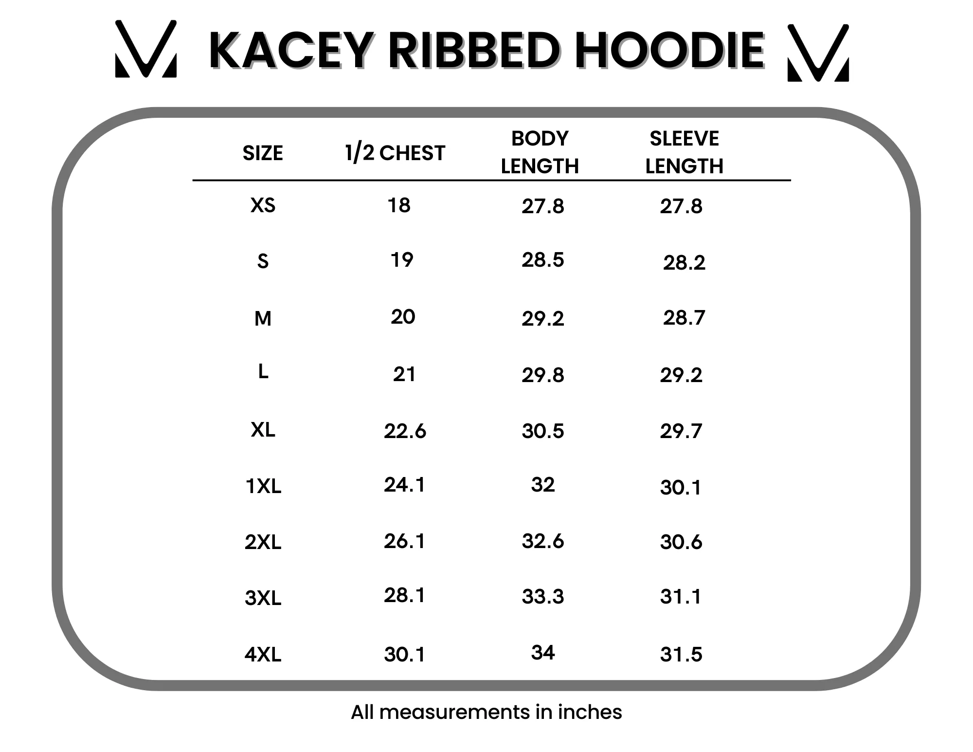 Kacey Ribbed Hoodie - Dusty Blue