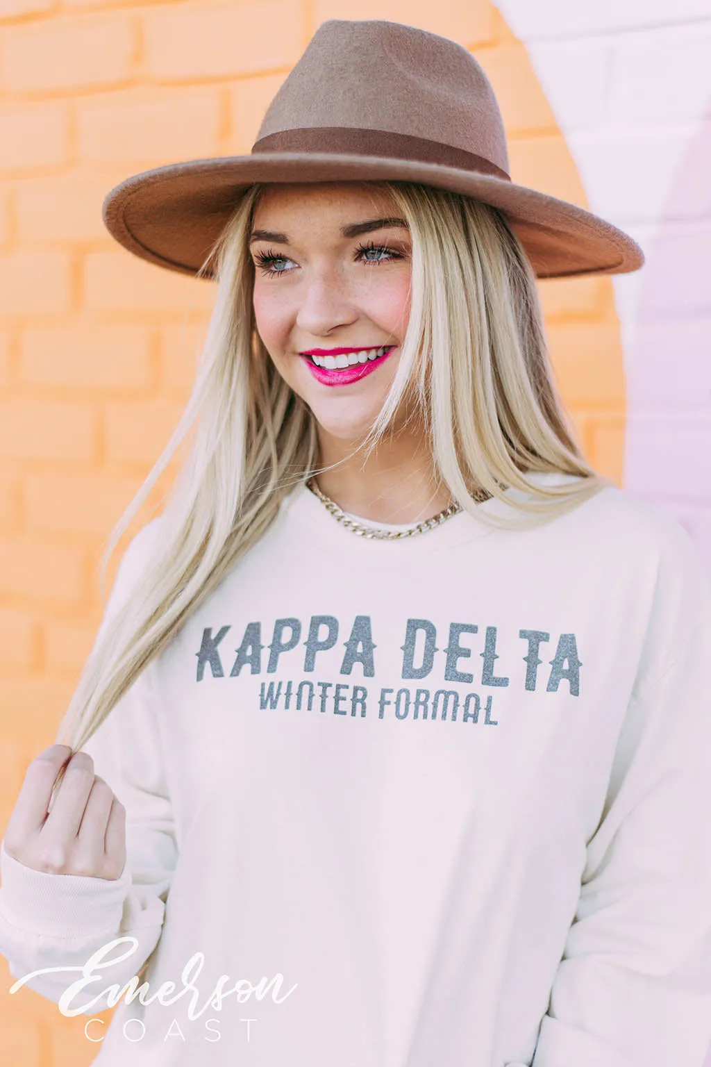Kappa Delta Winter Formal Long Sleeve Tee
