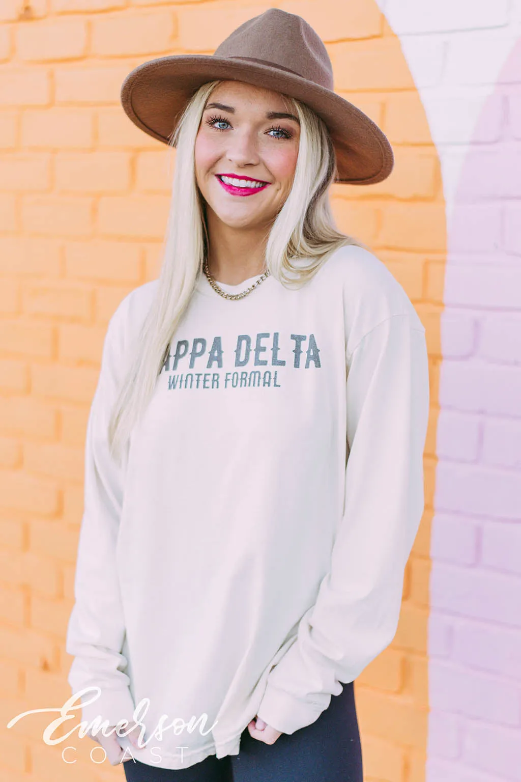 Kappa Delta Winter Formal Long Sleeve Tee