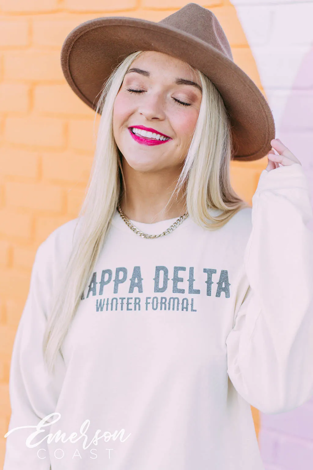 Kappa Delta Winter Formal Long Sleeve Tee