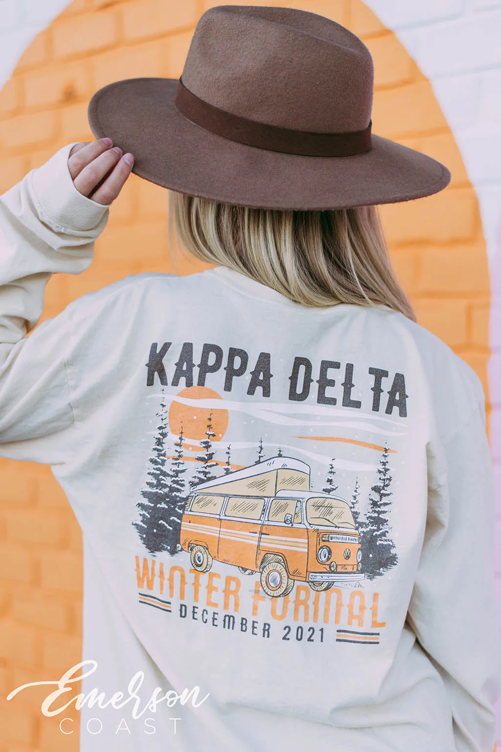 Kappa Delta Winter Formal Long Sleeve Tee