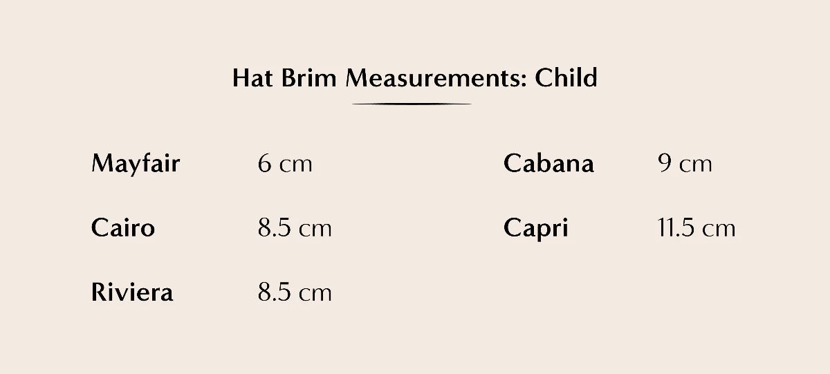 Kirribilli Hat Child Capri