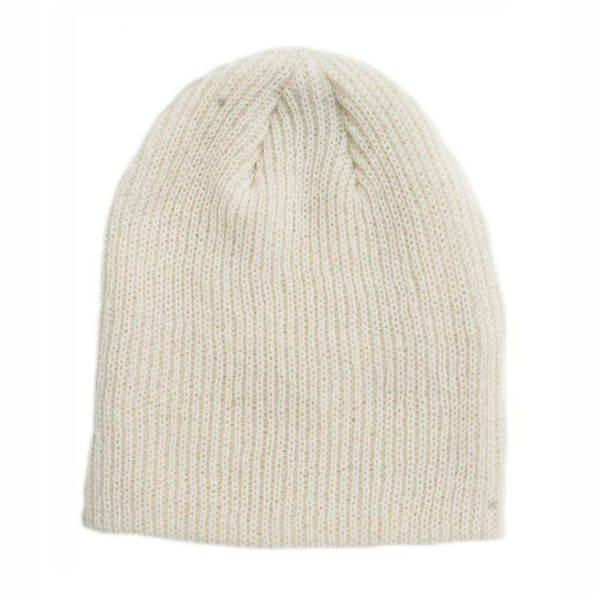 Knuckleheads Ivory Slouchy Beanie For Kids
