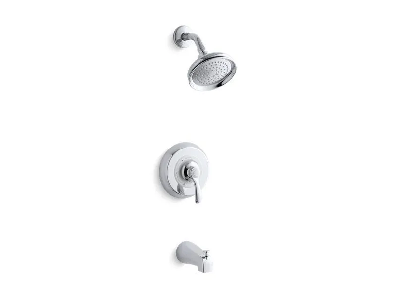 KOHLER K-TS12007-4 Fairfax Rite-Temp bath and shower trim set with NPT spout, valve not included
