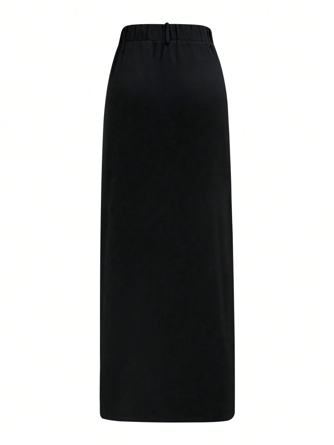 Korean Sleek Slit Skirt