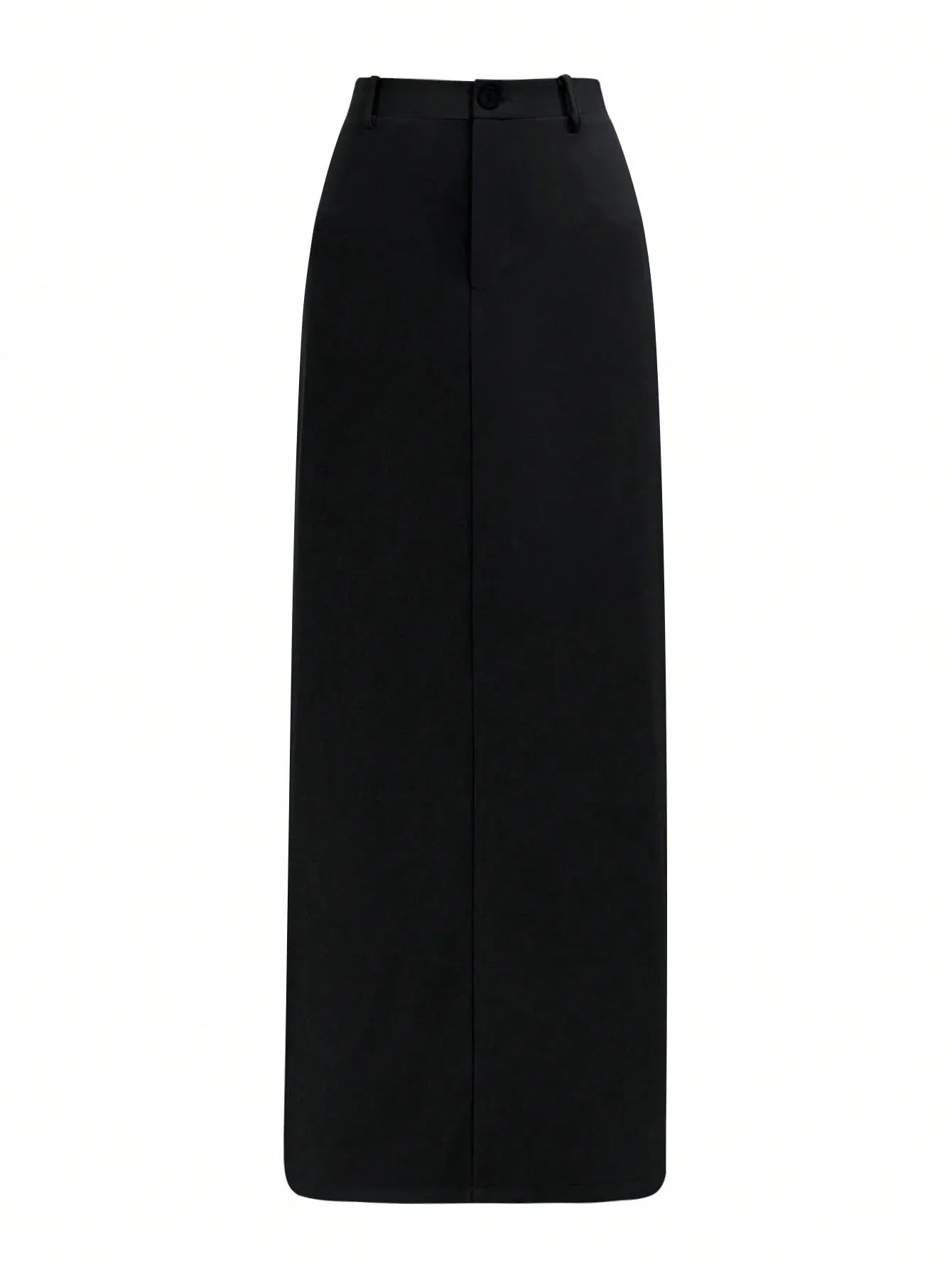 Korean Sleek Slit Skirt