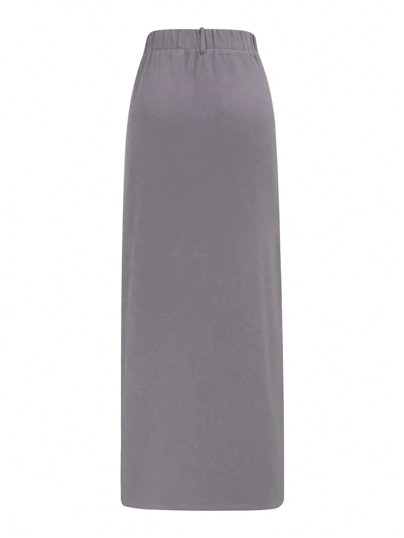 Korean Sleek Slit Skirt