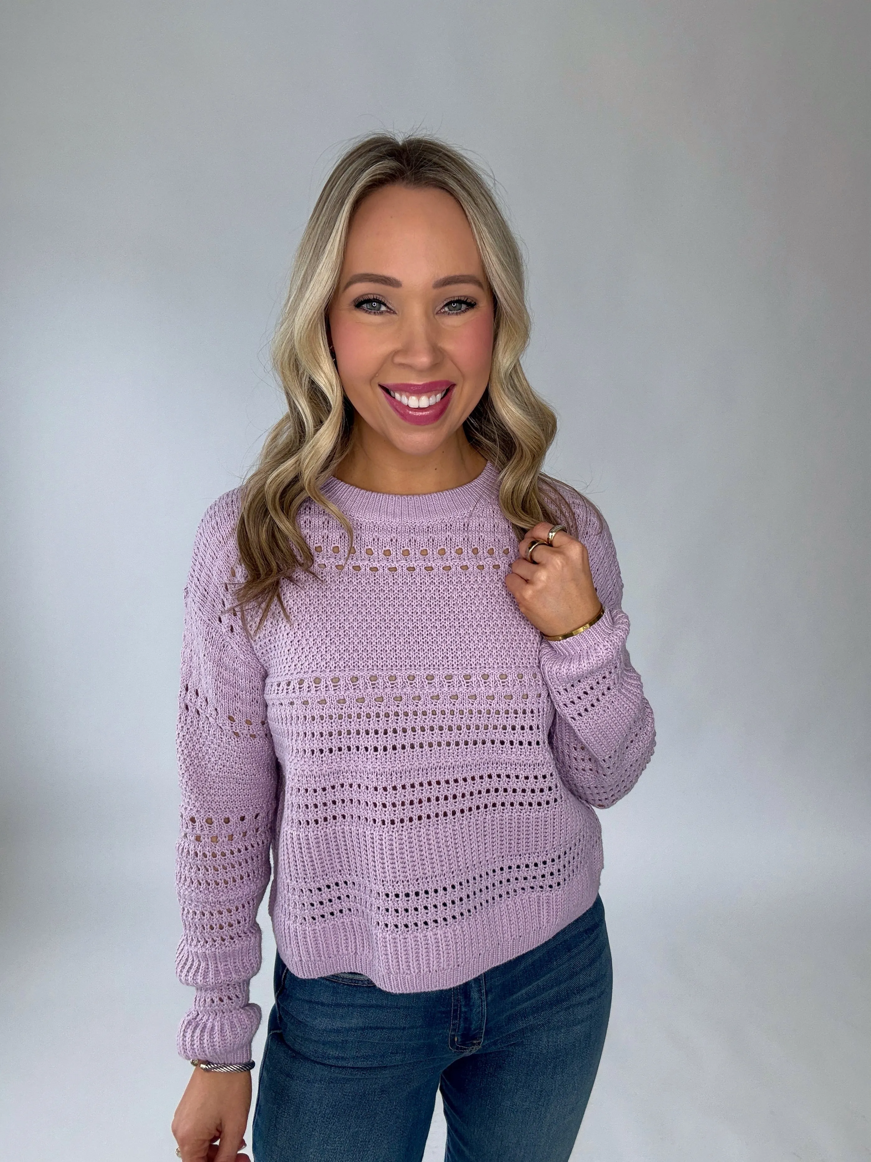 Lavender Skies Pullover