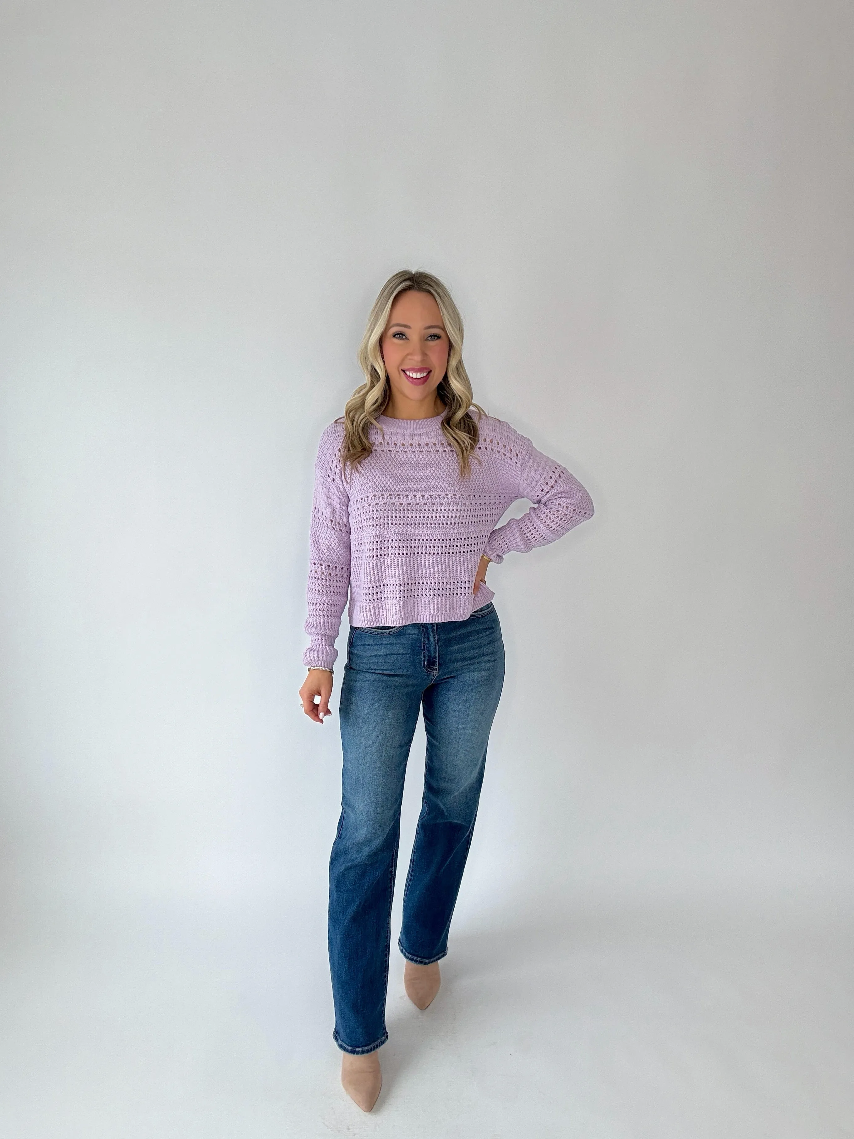Lavender Skies Pullover
