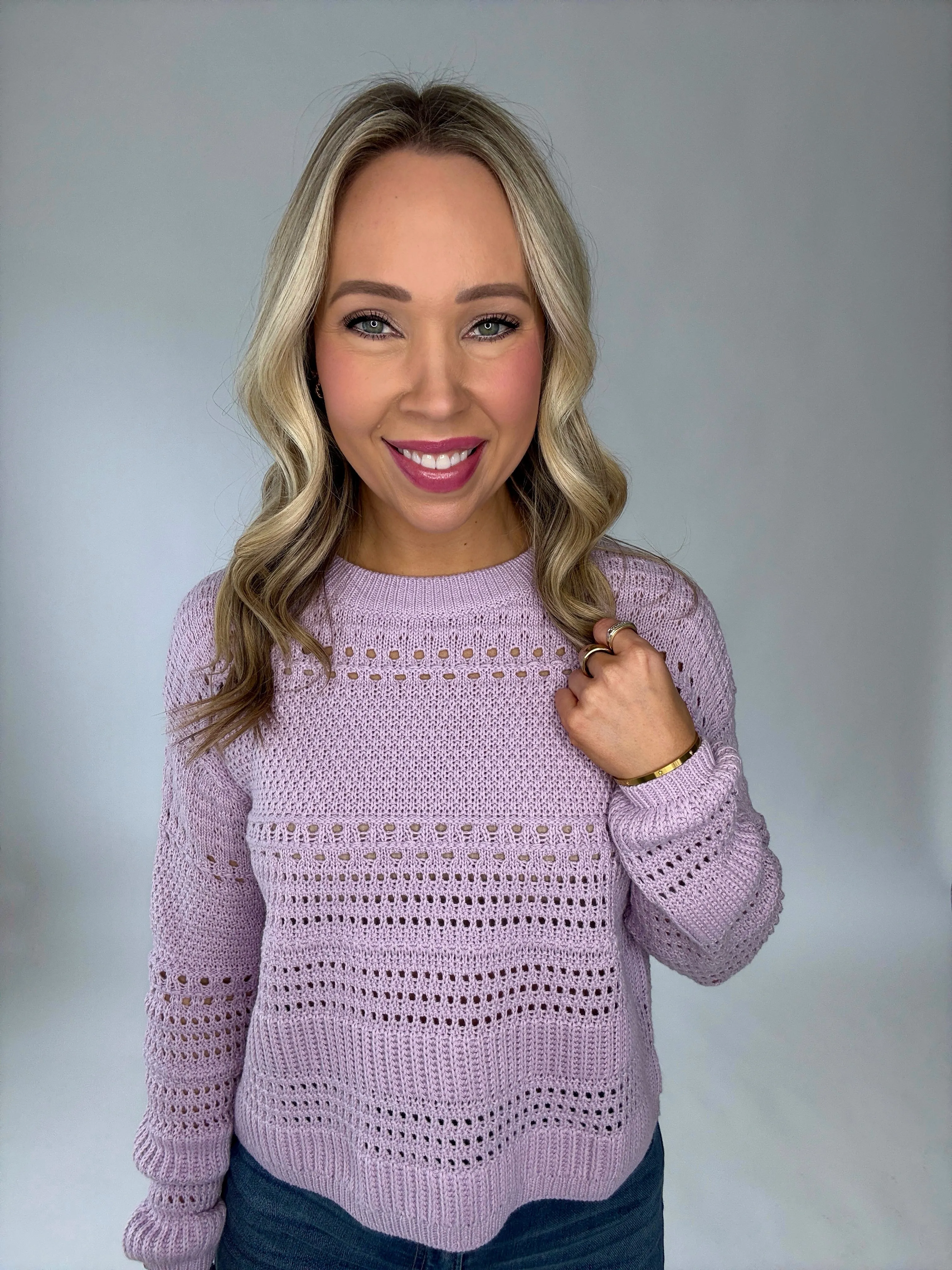 Lavender Skies Pullover