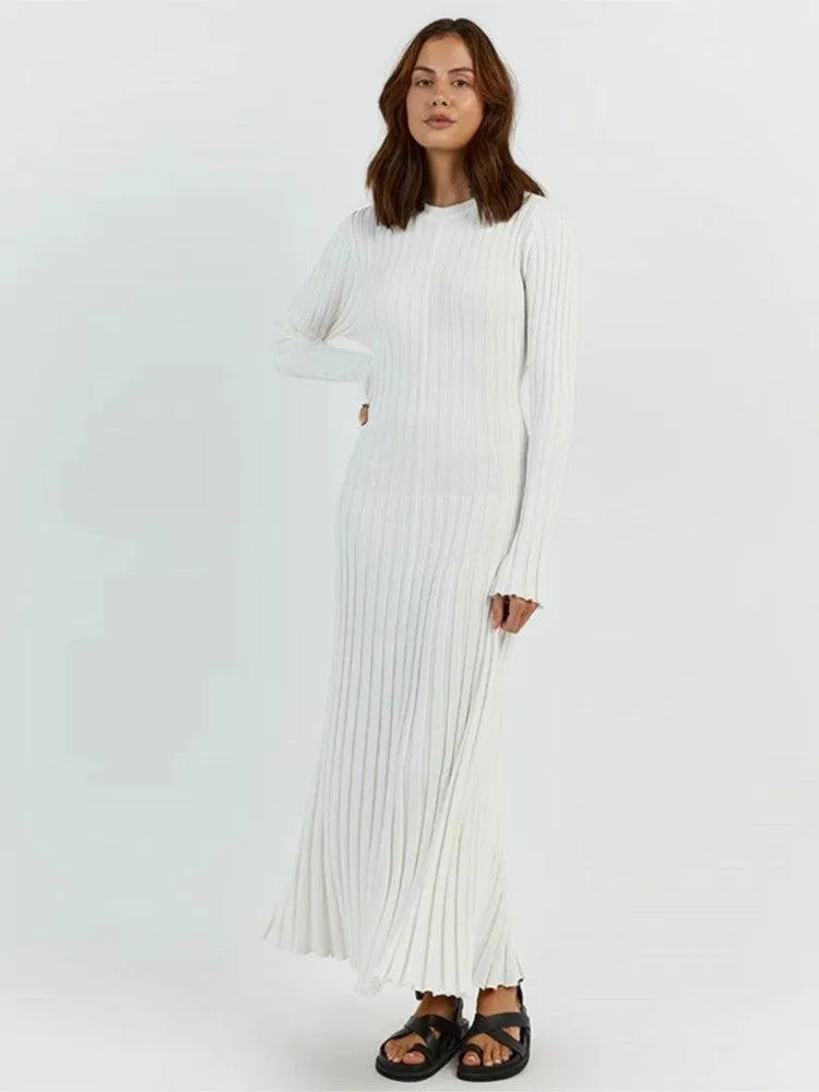 Lavinia | Knitted Long Dress