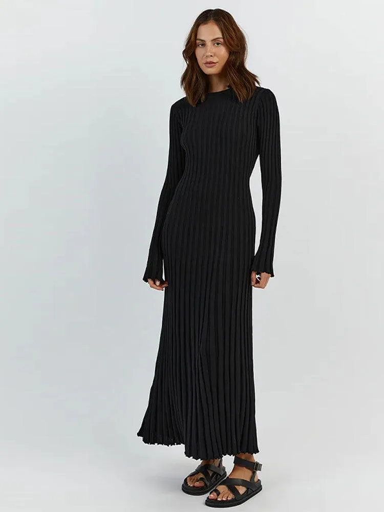 Lavinia | Knitted Long Dress