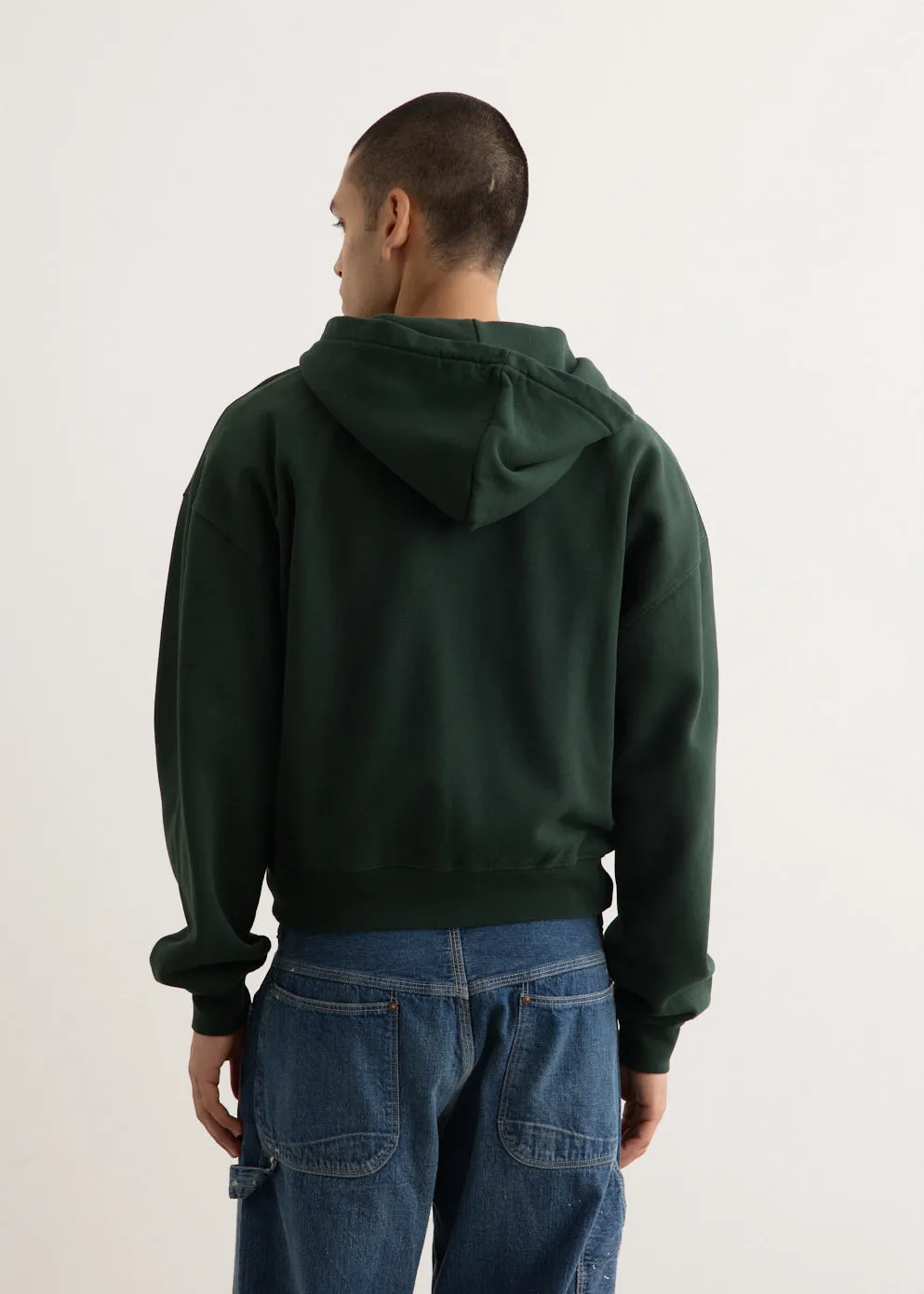 Le Hoodie Zip Gros Grain