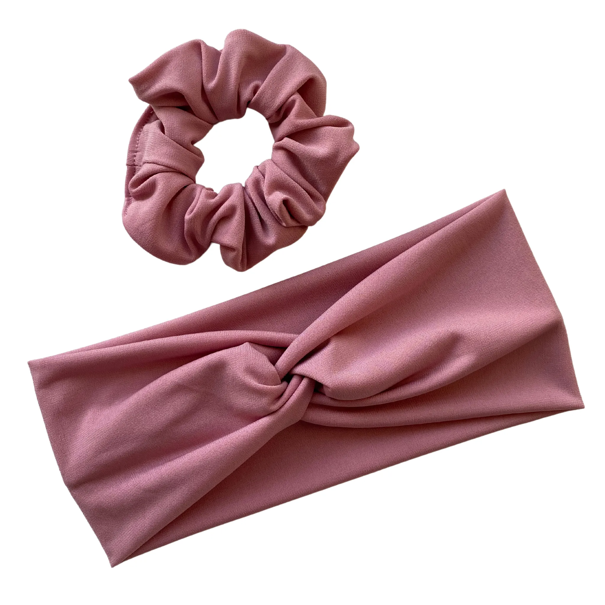 Light Rose Ice Faux Knot Headband