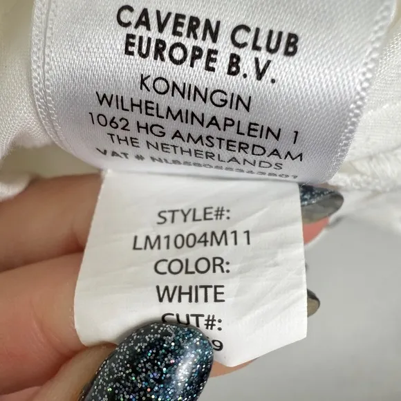 Liverpool Classic Jean Jacket, White S - Stretchy, Casual, Denim, Knit