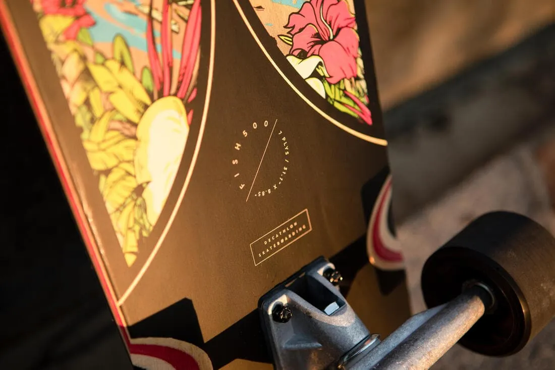 LONGBOARD FISH 500 NOIR