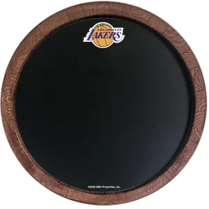 Los Angeles Lakers: Chalkboard "Faux" Barrel Top Sign