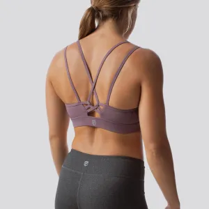 Lotus Sports Bra (Amethyst)