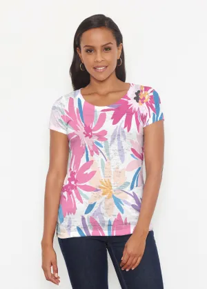 Loves me Loves me Not (8068) ~ Short Sleeve Scoop Shirt