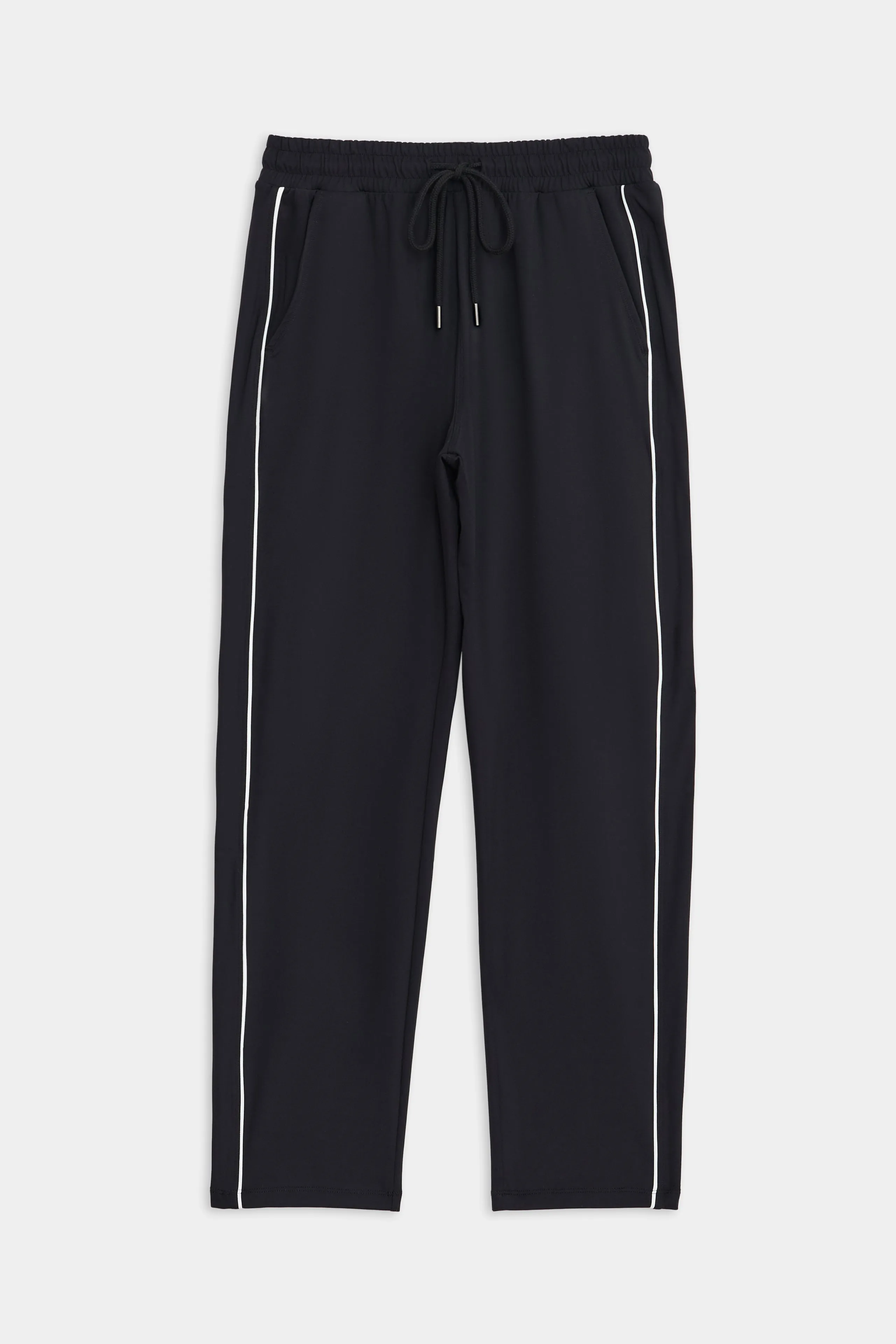 Lucy Rigor Pant W/Piping - Black