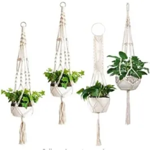 Macrame Plant Hangers, 43 Inch