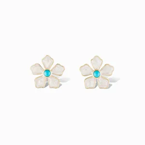 Maggie Stud Earrings in Sleeping Beauty Turquoise