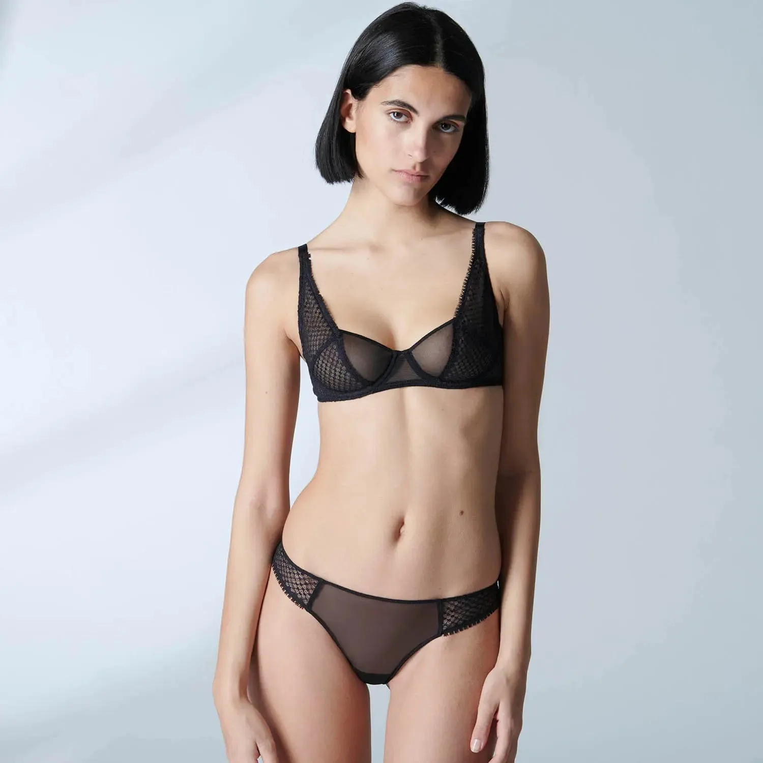 Manon Underwired Bra- Black
