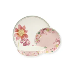 Maxwell & Williams Primula Coupe Dinner Set 12pc Pink AW0707
