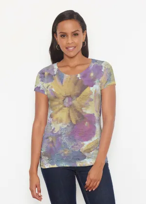 Maya (17266) ~ Short Sleeve Scoop Shirt