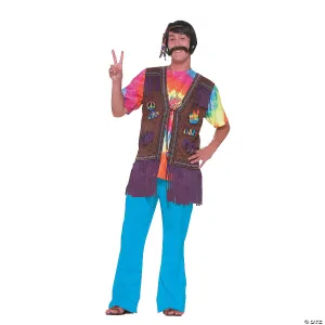 Men's Hippie Peace Vest