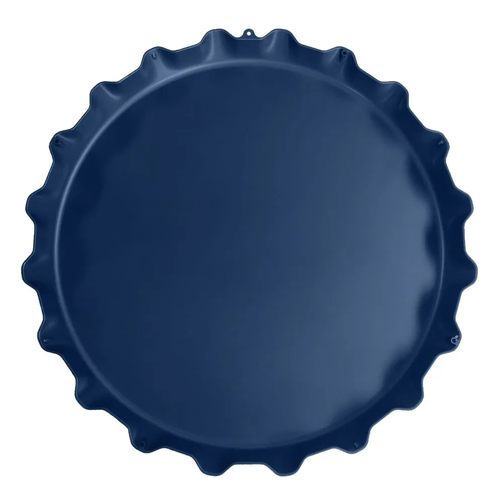 Michigan Wolverines: Round Bottle Cap Wall Sign