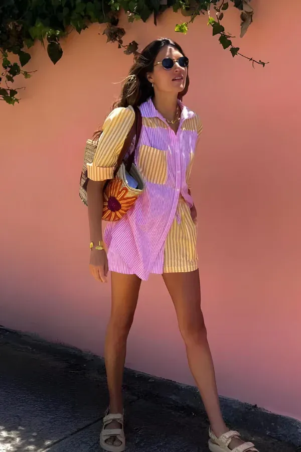 Millie - Striped Set